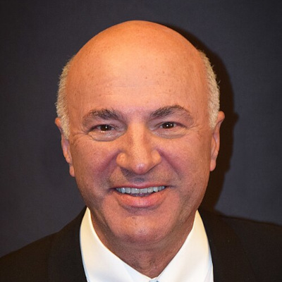Photo of Kevin O'Leary smiling at PaleyFest 2023